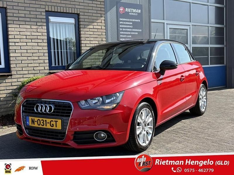 Rood Gebruikt 2013 Audi A1 Sportback Proline Hatchback | € 12.800 (Eerlijke prijs) - Afbeelding 1/4