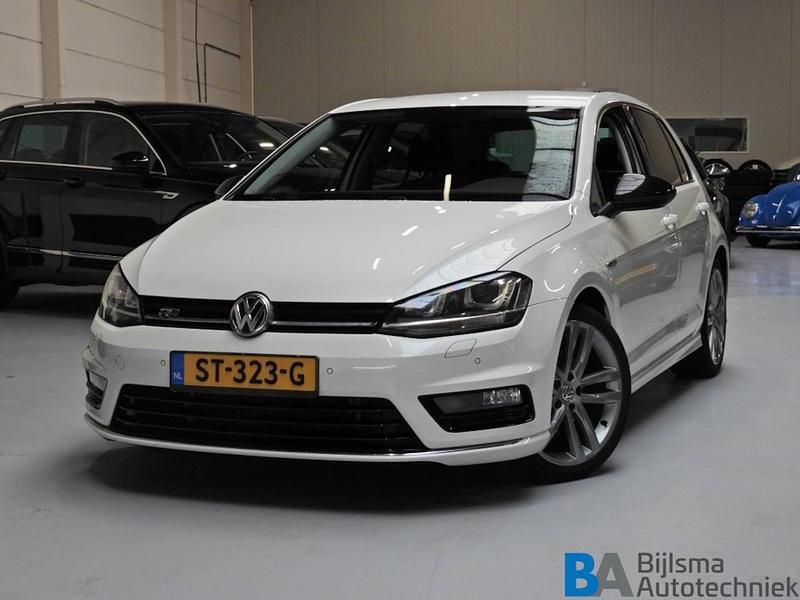 Wit Gebruikt 2016 VW Golf VII Allstar Hatchback | € 13.950 (Super prijs) - Afbeelding 1/4