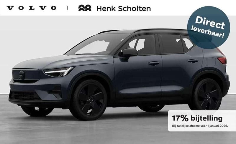 Blauw Nieuw 2025 Volvo EX40 Ultra SUV | € 57.890 (Eerlijke prijs) - Afbeelding 1/3