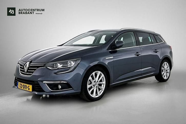 Grijs Gebruikt 2018 Renault Mégane GT Line GT-Line Stationwagen | € 14.995 (Goede deal) - Afbeelding 1/3