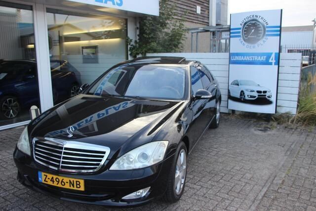Zwart Gebruikt 2007 Mercedes S500 Sedan | € 19.950 (Super prijs) - Afbeelding 1/4