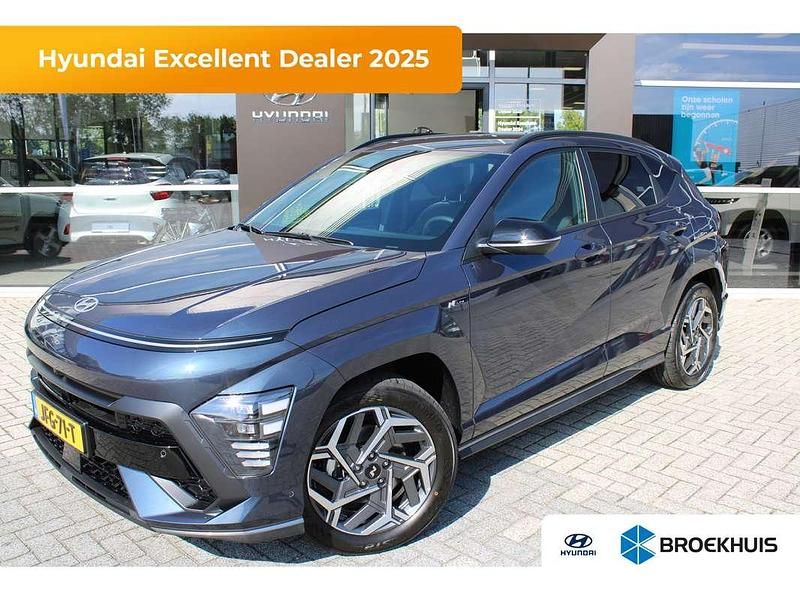 Blauw Occasion 2025 Hyundai Kona N Line SUV | € 39.950 - Afbeelding 1/4
