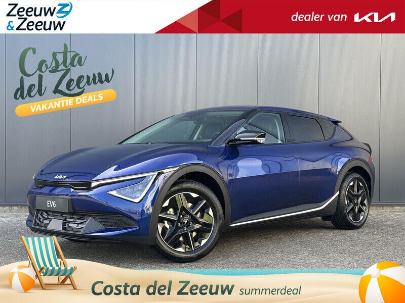 Blauw Nieuw 2024 Kia EV6 Light SUV | € 41.890 (Goede deal) - Afbeelding 1/4