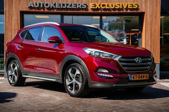 Rood Gebruikt 2015 Hyundai Tucson Premium SUV | € 17.900 (Eerlijke prijs) - Afbeelding 1/4