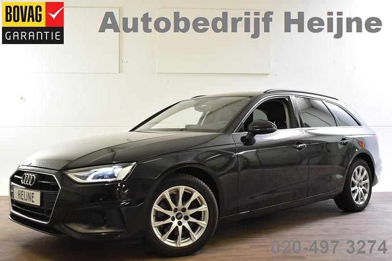 Zwart Gebruikt 2022 Audi A4 Proline Stationwagen | € 28.445 (Super prijs) - Afbeelding 1/4