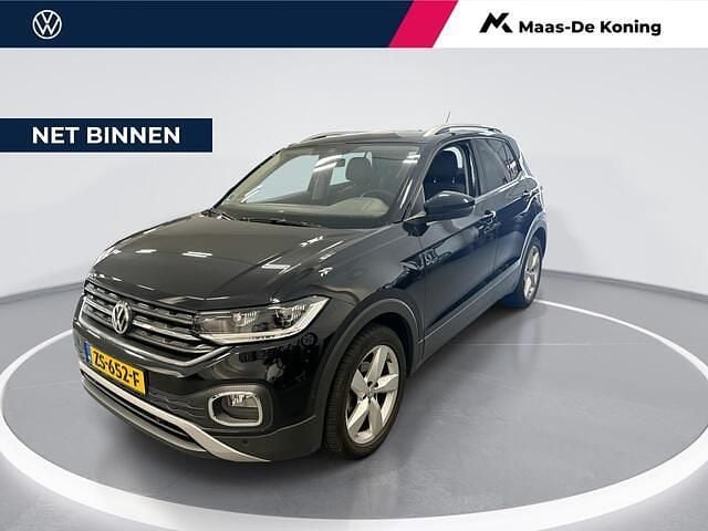 Zwart Gebruikt 2019 VW T-Cross Style SUV | € 19.840 (Eerlijke prijs) - Afbeelding 1/4