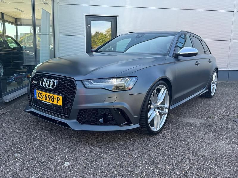 Grijs Gebruikt 2015 Audi RS6 Stationwagen | € 44.500 (Goede deal) - Afbeelding 1/4