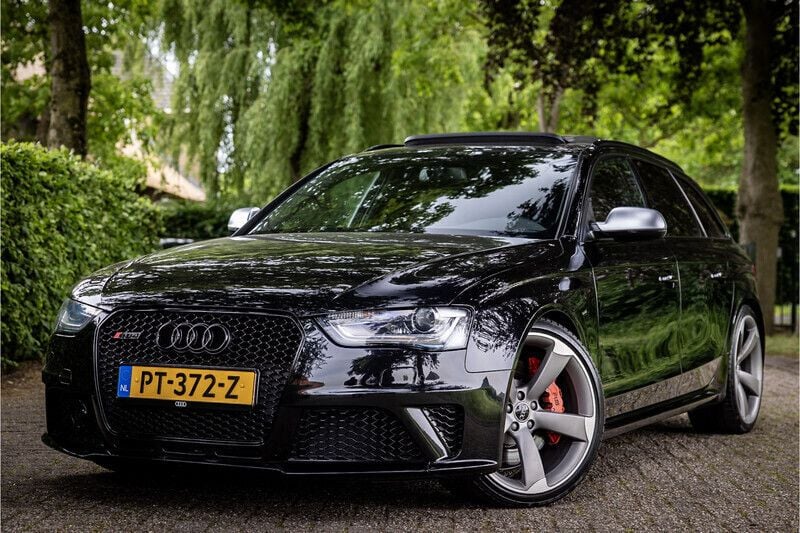 Zwart Gebruikt 2013 Audi RS4 Advanced Stationwagen | € 41.750 - Afbeelding 1/4