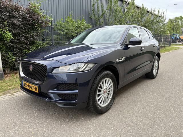 Blauw Gebruikt 2017 Jaguar F-Pace Portfolio SUV | € 16.999 (Eerlijke prijs) - Afbeelding 1/4