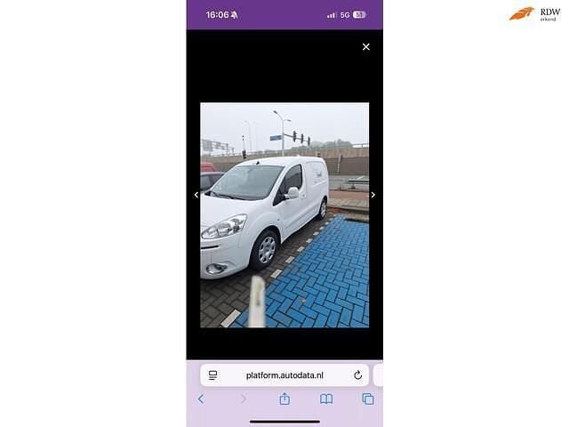 Wit Gebruikt 2015 Peugeot Partner Van | € 6.500 (Eerlijke prijs) - Afbeelding 1/4