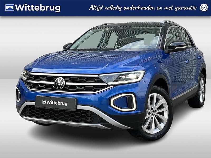 Blauw Gebruikt 2022 VW T-Roc Style SUV | € 23.250 (Eerlijke prijs) - Afbeelding 1/2