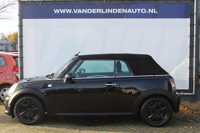 Occasion Mini Cooper Cabriolet Chili 123 PK (90 kW) 2012 Zwart Cabriolet