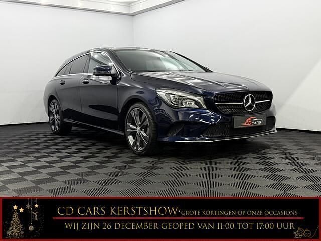 Blauw Gebruikt 2017 Mercedes CLA200 Shooting Brake Ambition Stationwagen | € 16.950 (Eerlijke prijs) - Afbeelding 1/4