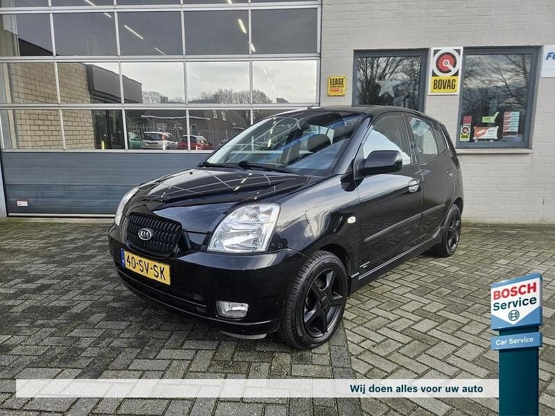 Zwart Gebruikt 2006 Kia Picanto Hatchback | € 1.650 (Eerlijke prijs) - Afbeelding 1/4