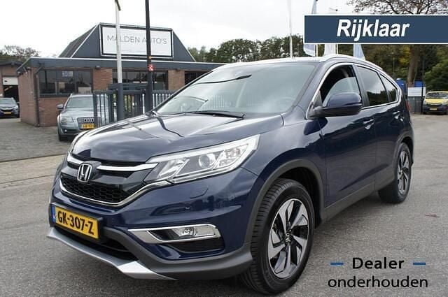 Blauw Gebruikt 2015 Honda CR-V Lifestyle SUV | € 15.950 (Eerlijke prijs) - Afbeelding 1/4