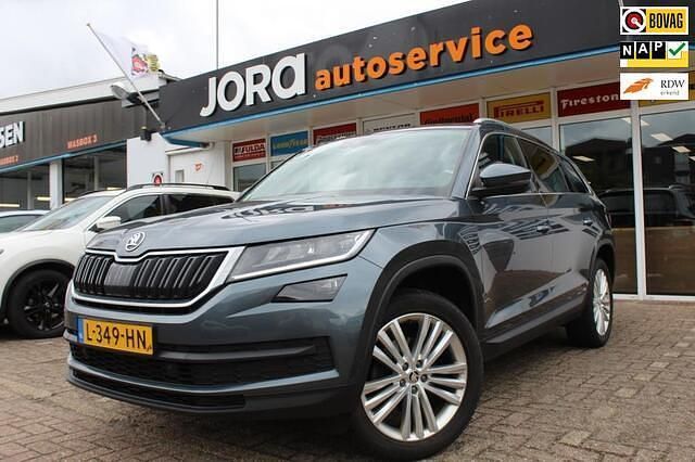 Grijs Gebruikt 2021 Skoda Kodiaq Business Line SUV | € 20.990 (Goede deal) - Afbeelding 1/4
