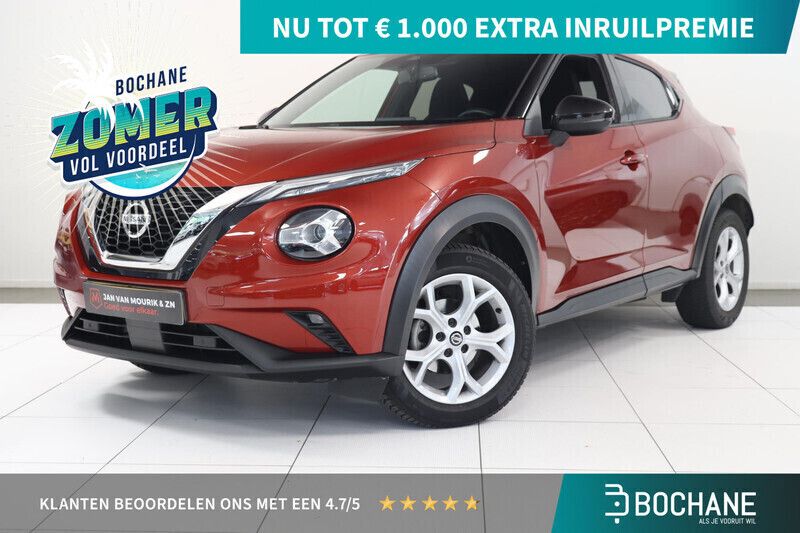 Rood Gebruikt 2020 Nissan Juke N-Connecta SUV | € 19.295 (Goede deal) - Afbeelding 1/4