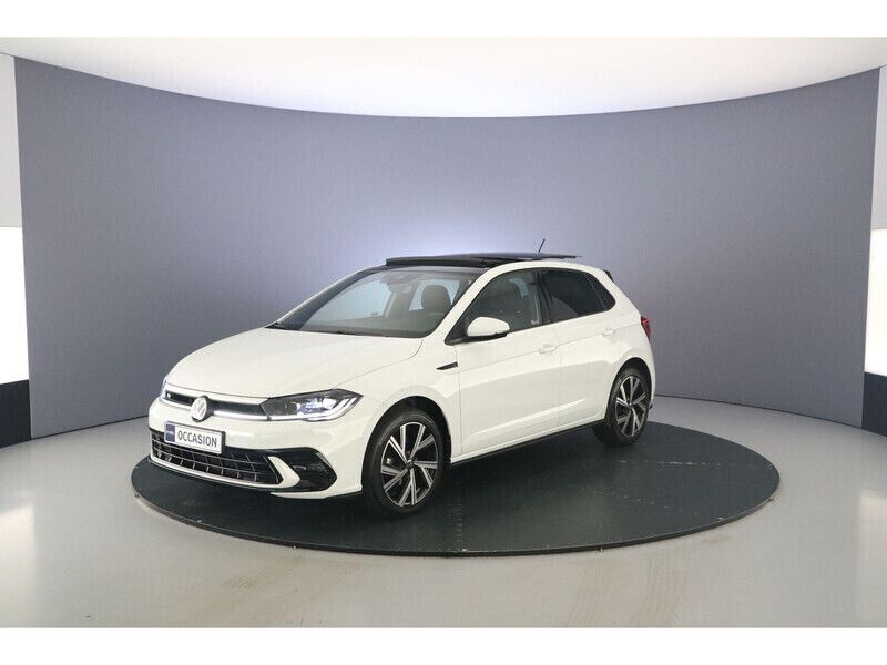 Pure white Gebruikt 2024 VW Polo R-line Hatchback | € 31.900 (Duur) - Afbeelding 1/4