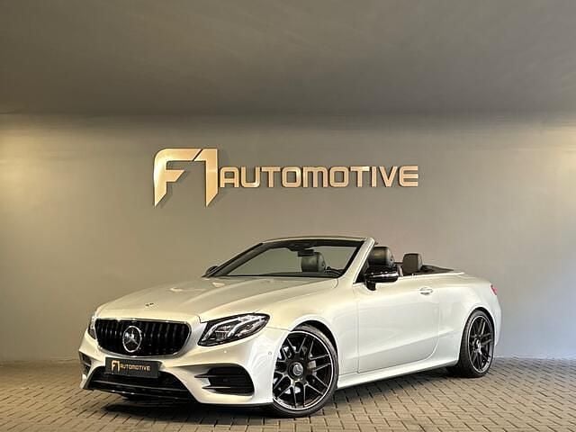 Grijs Gebruikt 2019 Mercedes E220 Premium Plus Cabriolet | € 42.900 (Super prijs) - Afbeelding 1/3