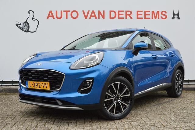 Blauw Gebruikt 2021 Ford Puma Gen-E Titanium SUV | € 16.900 (Eerlijke prijs) - Afbeelding 1/4