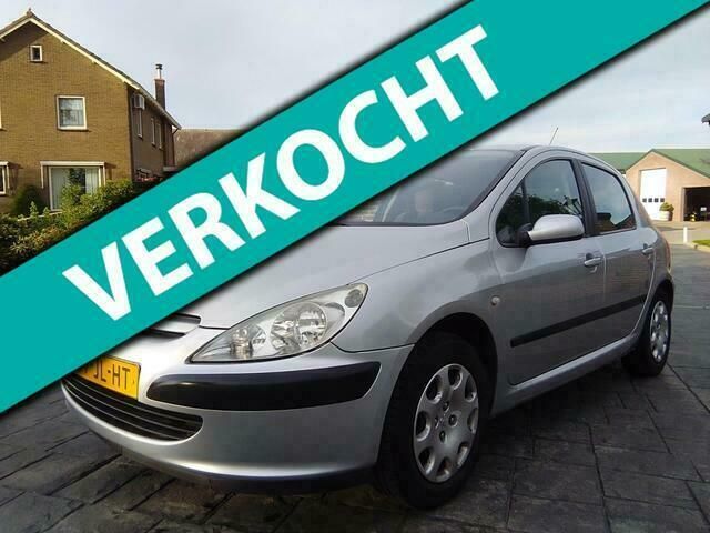 Grijs Gebruikt 2002 Peugeot 307 Hatchback | € 1.699 (Eerlijke prijs) - Afbeelding 1/4