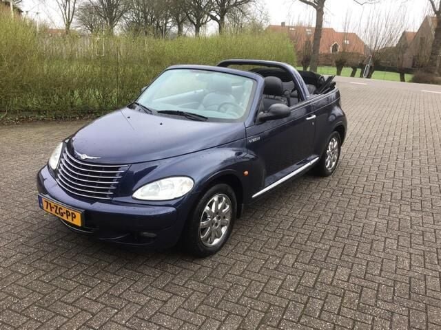 Blauw Gebruikt 2006 Chrysler PT Cruiser Limited Cabriolet | € 2.400 (Goede deal) - Afbeelding 1/4