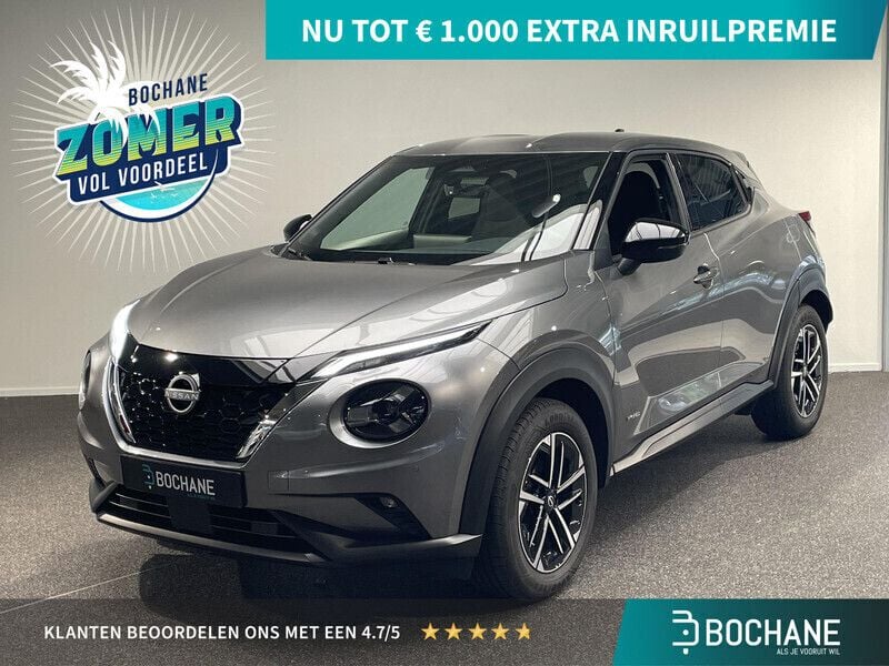 Grijs Gebruikt 2024 Nissan Juke N-Connecta SUV | € 27.695 (Eerlijke prijs) - Afbeelding 1/4