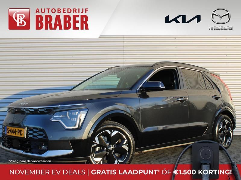 Grijs Gebruikt 2023 Kia e-Niro SUV | € 39.545 - Afbeelding 1/4