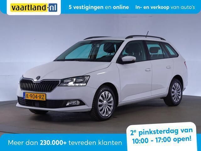 Wit, metallic lak Gebruikt 2021 Skoda Fabia Ambition Stationwagen | € 10.945 (Eerlijke prijs) - Afbeelding 1/3