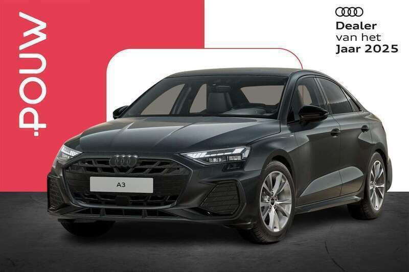 Grijs Nieuw 2025 Audi A3 S-Line Sedan | € 50.450 (Duur) - Afbeelding 1/4