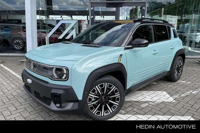Blauw Nieuw 2025 Renault 4 E-Tech Iconic SUV | € 36.980 - Afbeelding 1/4