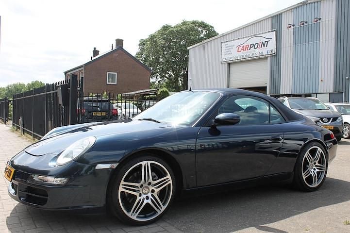 Occasion Porsche 911 Carrera 4 Cabriolet 2000 Blauw (metallic) Cabriolet