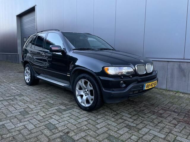 Zwart Gebruikt 2002 BMW X5 Executive SUV | € 4.999 (Goede deal) - Afbeelding 1/4