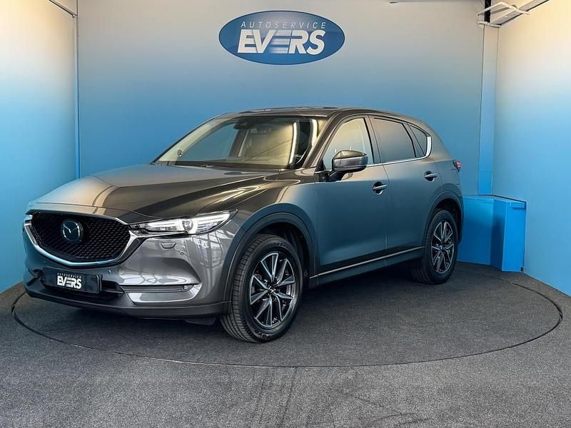 Grijs Gebruikt 2018 Mazda CX-5 SUV | € 25.945 (Eerlijke prijs) - Afbeelding 1/4