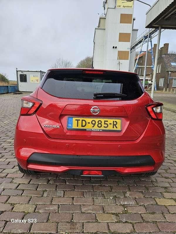 Occasion Nissan Micra N-Connecta 90 PK (66 kW) 2018 Rood Hatchback