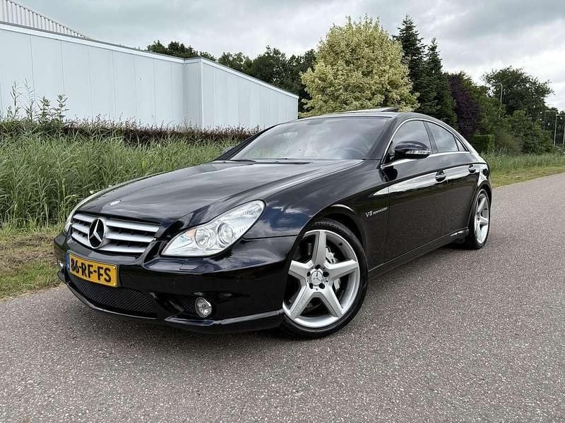 Zwart Gebruikt 2005 Mercedes CLS55 AMG AMG Sedan | € 21.999 - Afbeelding 1/4