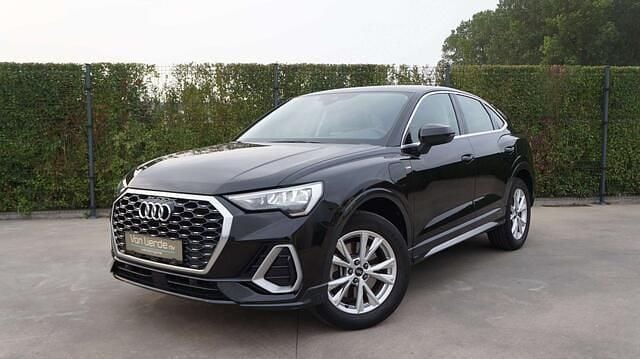Zwart Gebruikt 2021 Audi Q3 Sportback S-Line SUV | € 34.750 (Super prijs) - Afbeelding 1/4