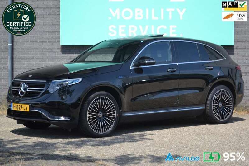 Zwart Gebruikt 2020 Mercedes EQC400 Premium Plus SUV | € 34.964 (Eerlijke prijs) - Afbeelding 1/4