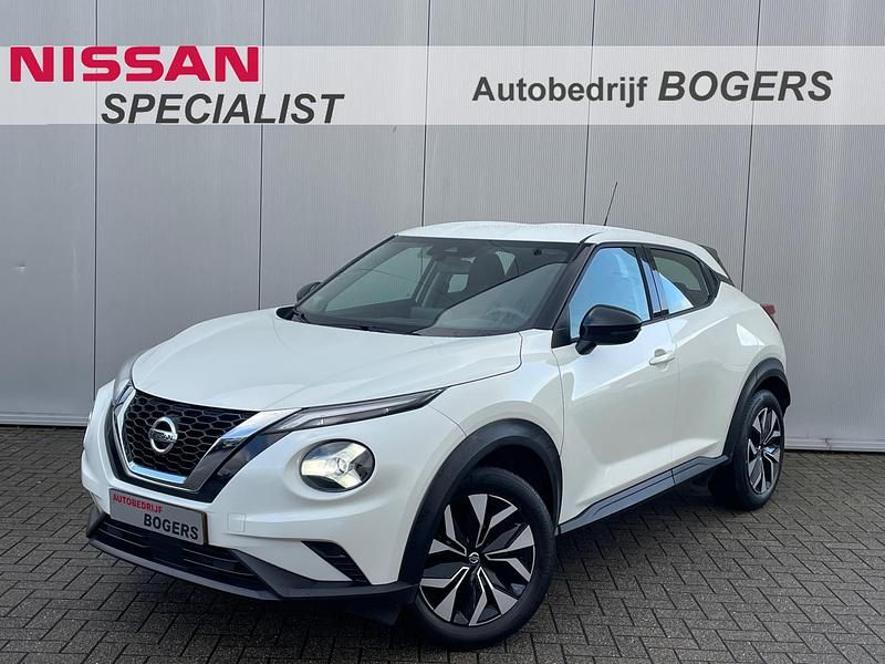 Wit Occasion 2021 Nissan Juke Acenta SUV | € 18.640 (Eerlijke prijs) - Afbeelding 1/4