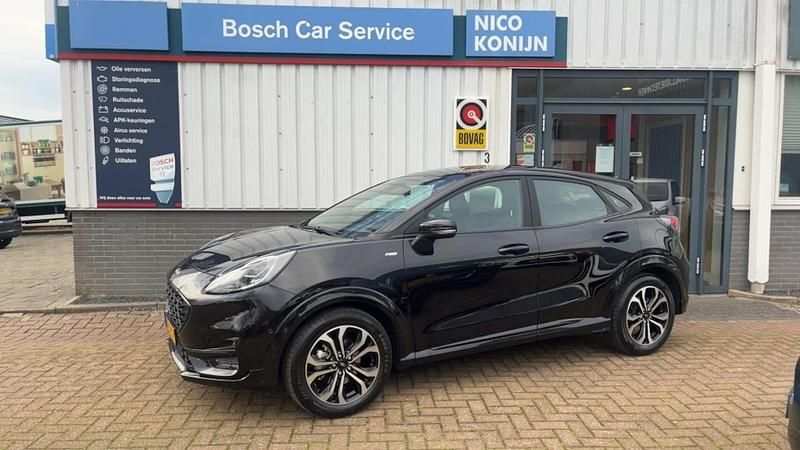 Zwart Gebruikt 2020 Ford Puma ST-Line SUV | € 19.900 (Eerlijke prijs) - Afbeelding 1/4