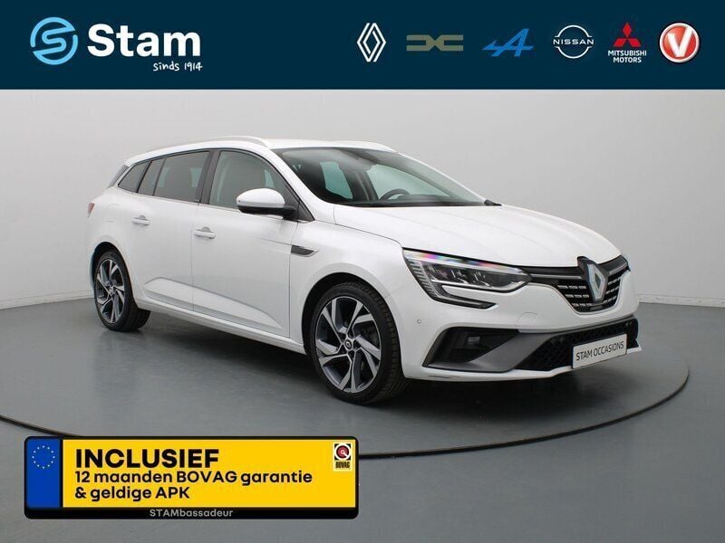 Wit Gebruikt 2021 Renault Mégane GrandTour Bose Edition Stationwagen | € 20.990 (Goede deal) - Afbeelding 1/4