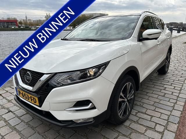 Wit Gebruikt 2019 Nissan Qashqai N-Connecta SUV | € 17.950 (Eerlijke prijs) - Afbeelding 1/4