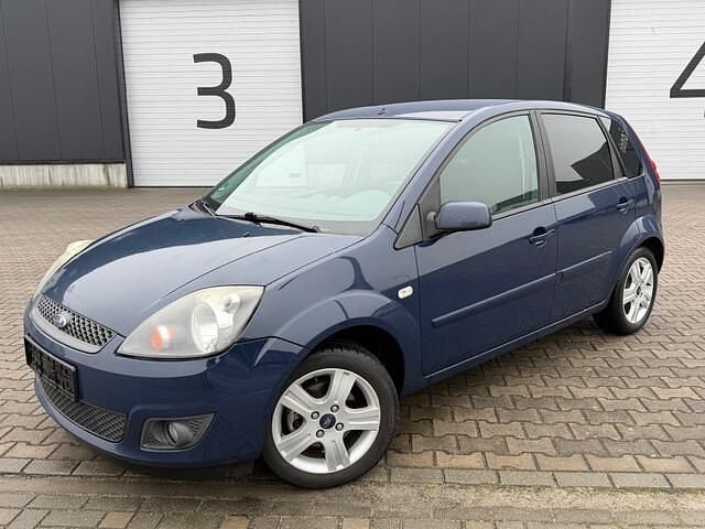 Occasion Ford Fiesta Titanium 75 PK (55 kW) 2008 Blauw Hatchback