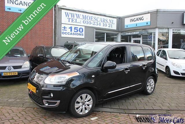 Zwart Gebruikt 2010 Citroën C3 Picasso Exclusive MPV | € 4.950 (Eerlijke prijs) - Afbeelding 1/4