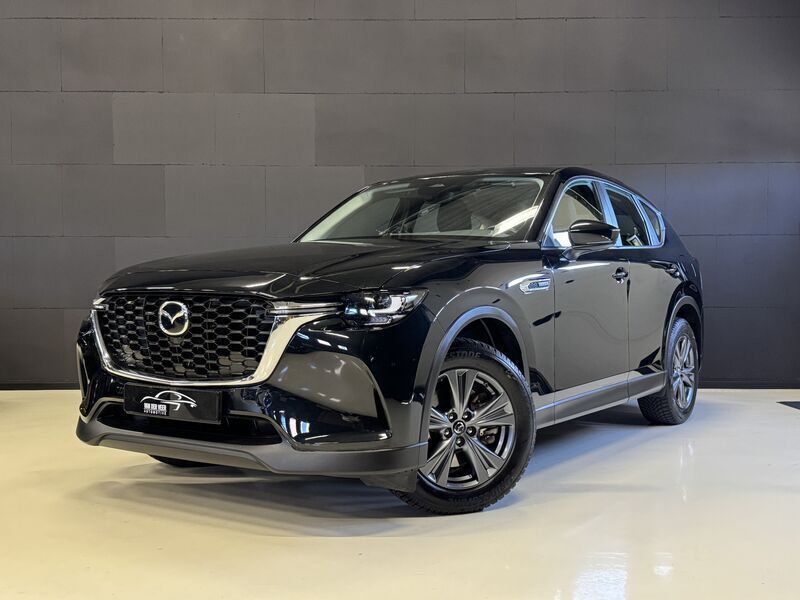 Zwart Gebruikt 2023 Mazda CX-60 Prime-Line SUV | € 34.300 (Eerlijke prijs) - Afbeelding 1/4