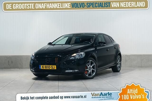 Zwart (metallic) Gebruikt 2016 Volvo V40 Ocean Race Hatchback | € 10.250 (Super prijs) - Afbeelding 1/2