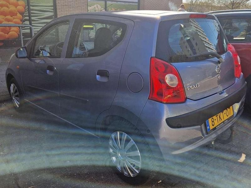 Blauw Occasion 2011 Nissan Pixo Visia Hatchback | € 2.250 (Eerlijke prijs) - Afbeelding 1/4