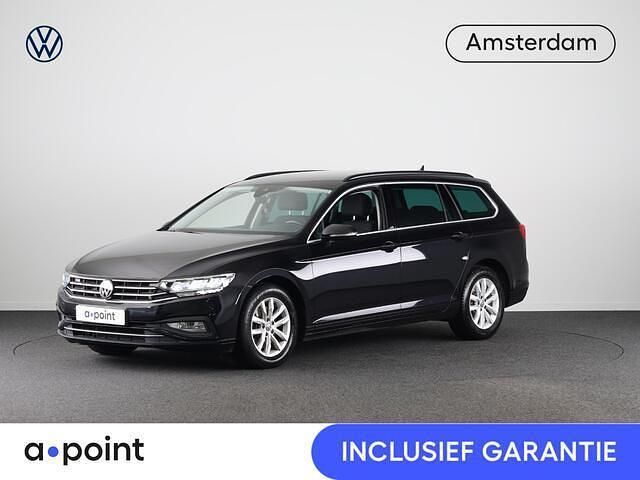 Zwart Gebruikt 2020 VW Passat Comfortline Stationwagen | € 24.449 (Eerlijke prijs) - Afbeelding 1/3