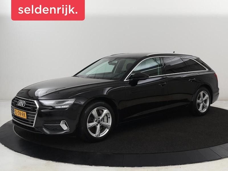 Zwart Occasion 2021 Audi A6 Business Stationwagen | € 25.900 (Super prijs) - Afbeelding 1/4