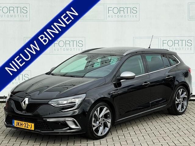 Zwart Gebruikt 2018 Renault Mégane GrandTour GT Stationwagen | € 22.500 (Eerlijke prijs) - Afbeelding 1/4